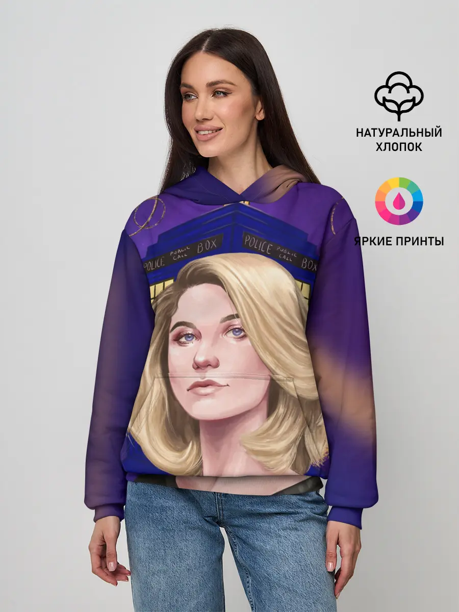 Женское худи / ДОКТОР КТО