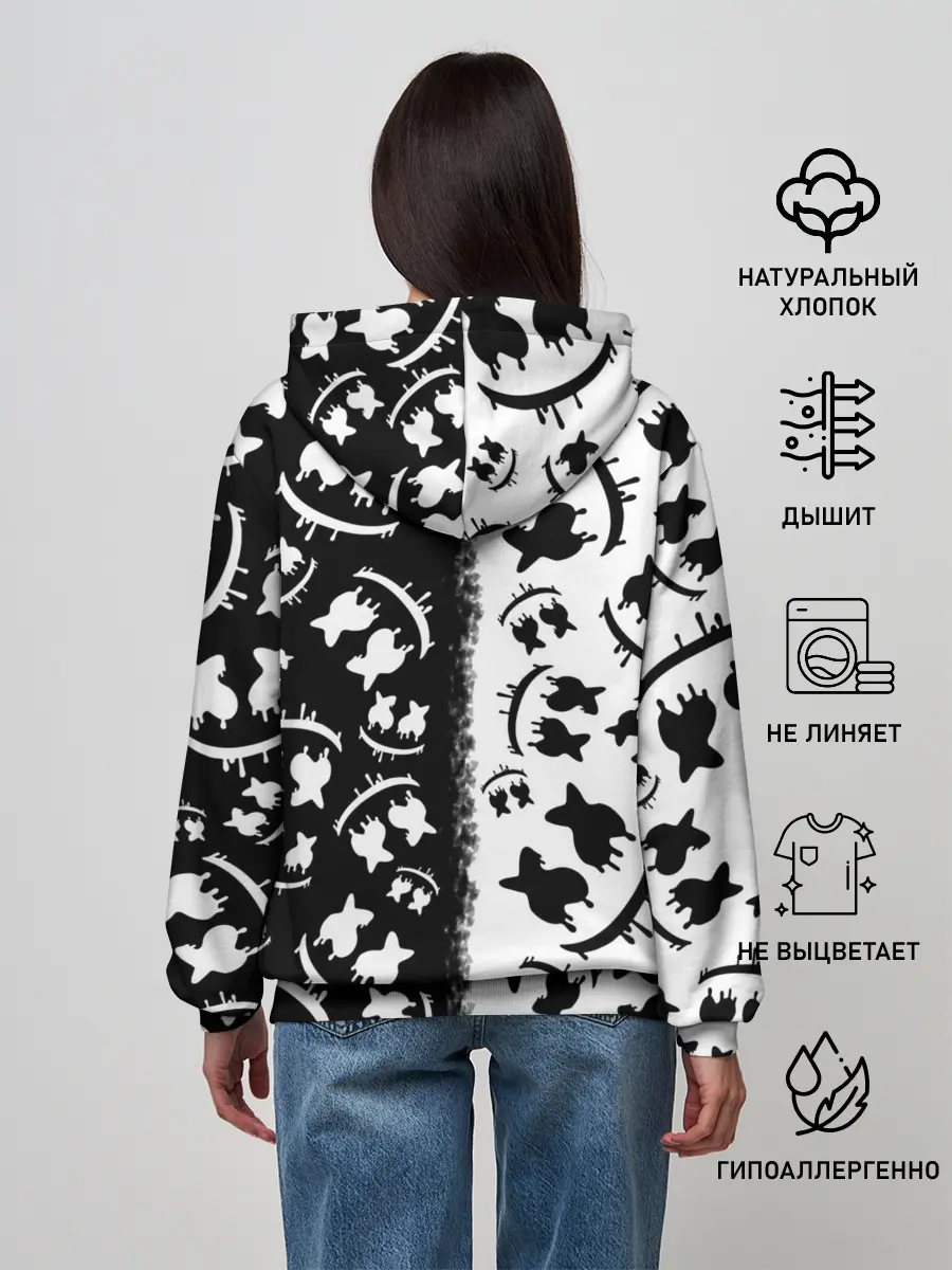 Женское худи / MARSHMELLO