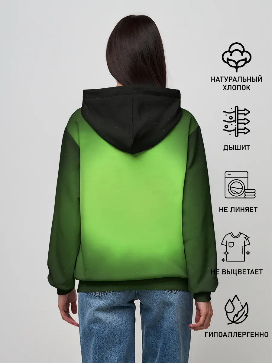 Женское худи / MINECRAFT | МАЙНКРАФТ