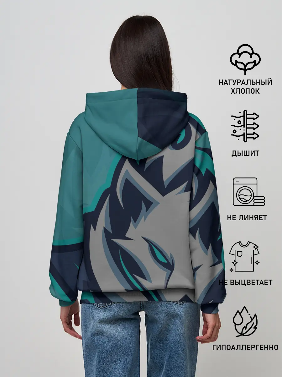 Женское худи / Форма White wolves