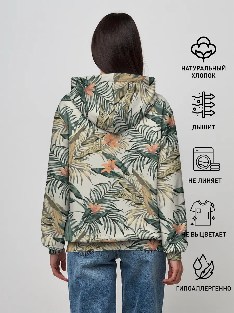 Женское худи / Live laugh love