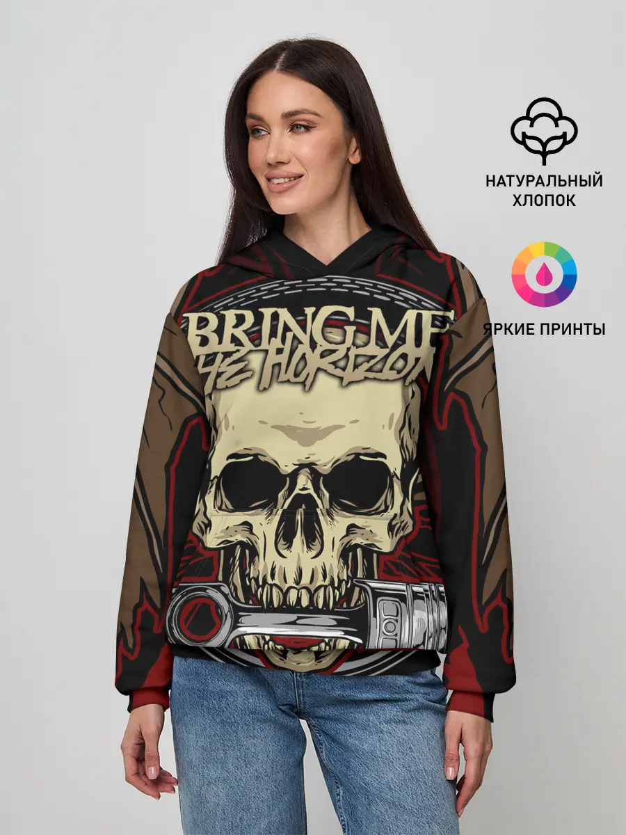 Женское худи / Bring Me the Horizon