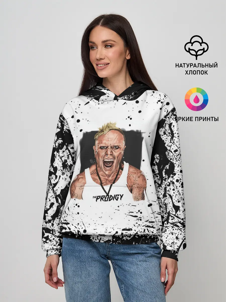 Женское худи / THE PRODIGY | ПРОДИДЖИ