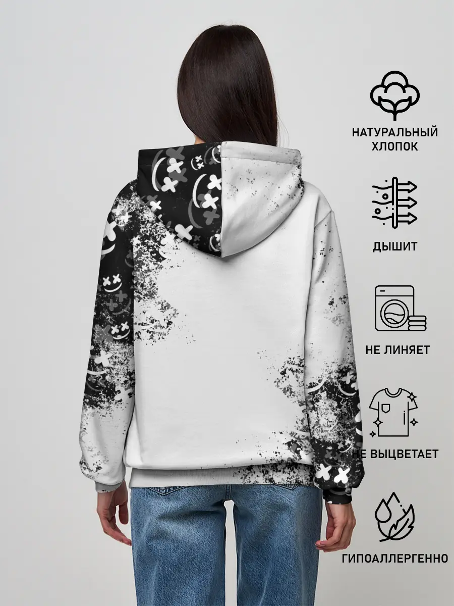 Женское худи / Marshmello