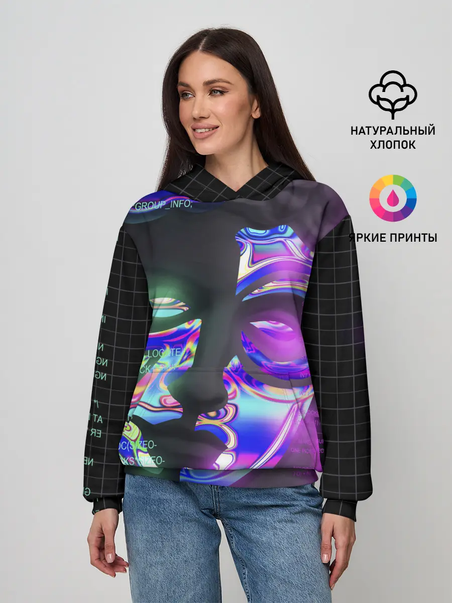 Женское худи / Chrome Effect