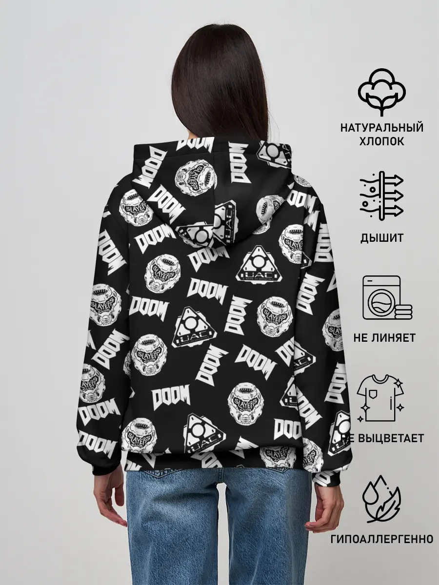 Женское худи / Doom Eternal