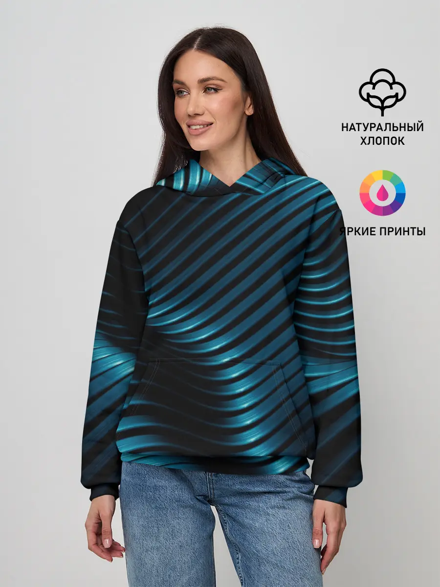 Женское худи / Плавность,