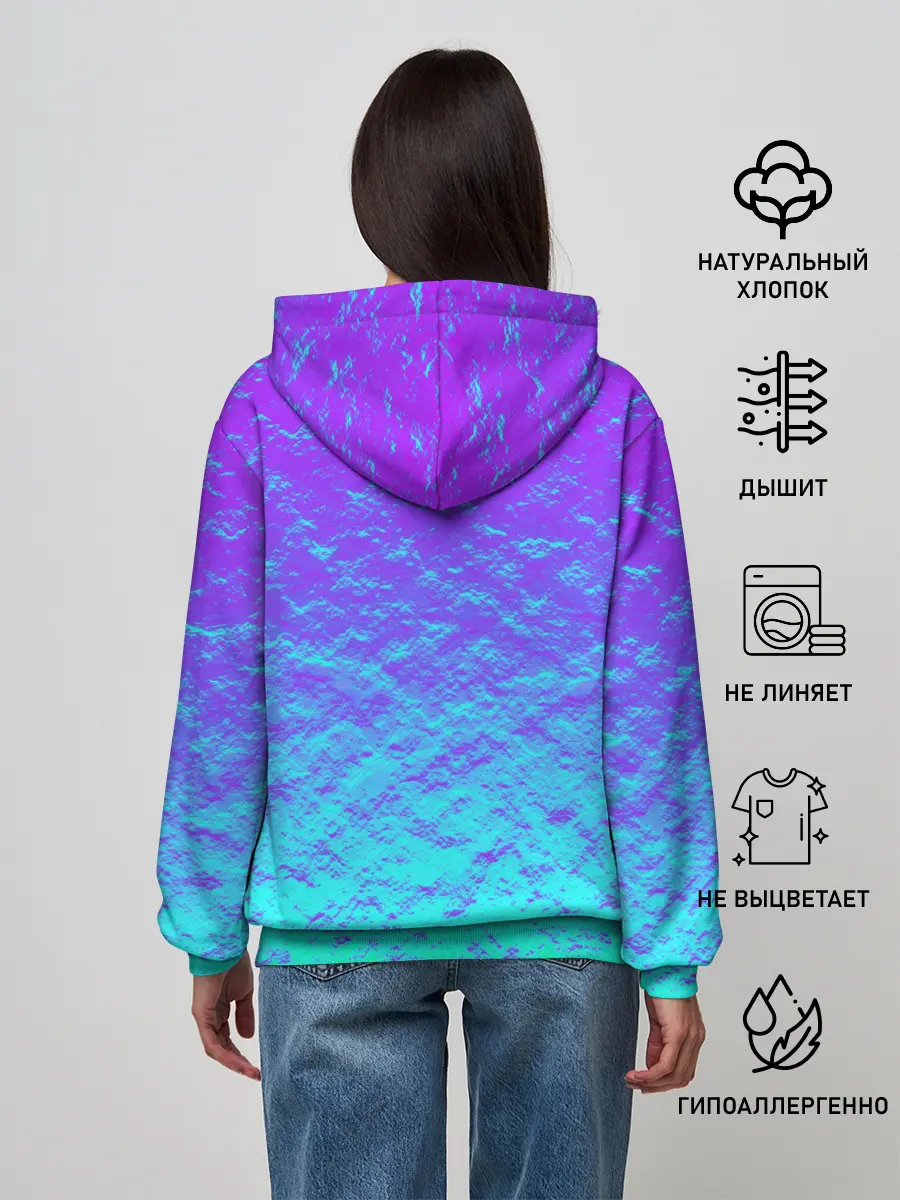 Женское худи / ПЕРЛАМУТР