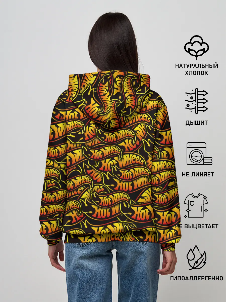 Женское худи / Hot Wheels