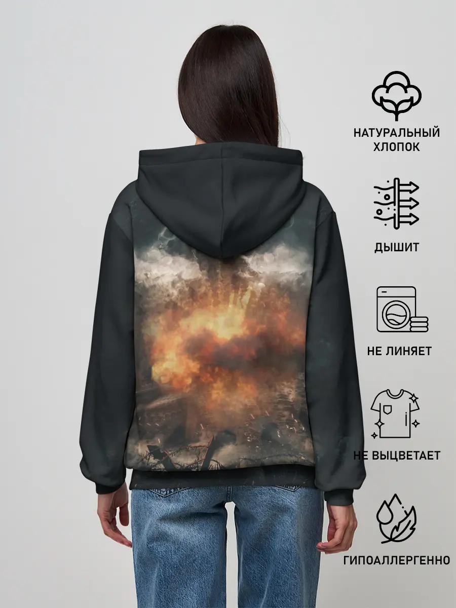 Женское худи / Sabaton Band