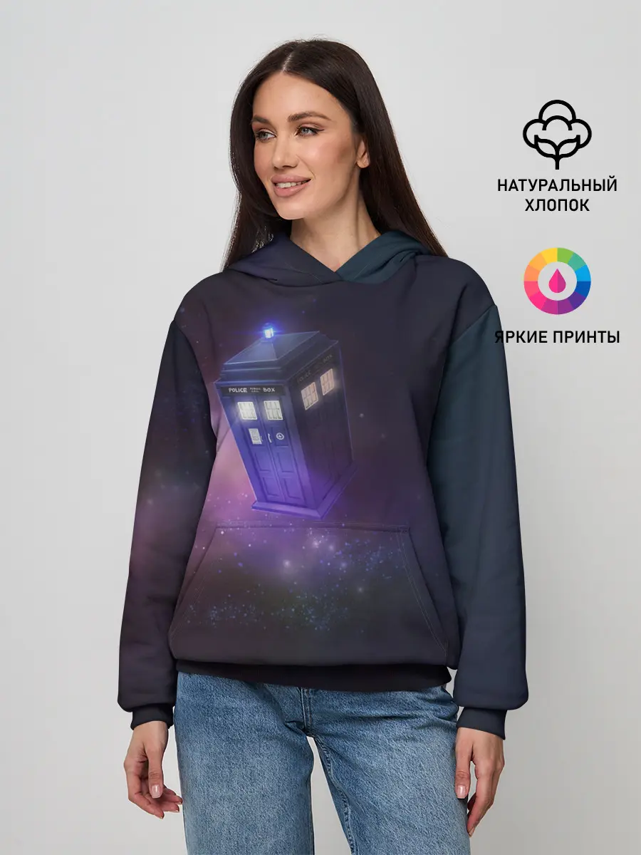 Женское худи / TARDIS