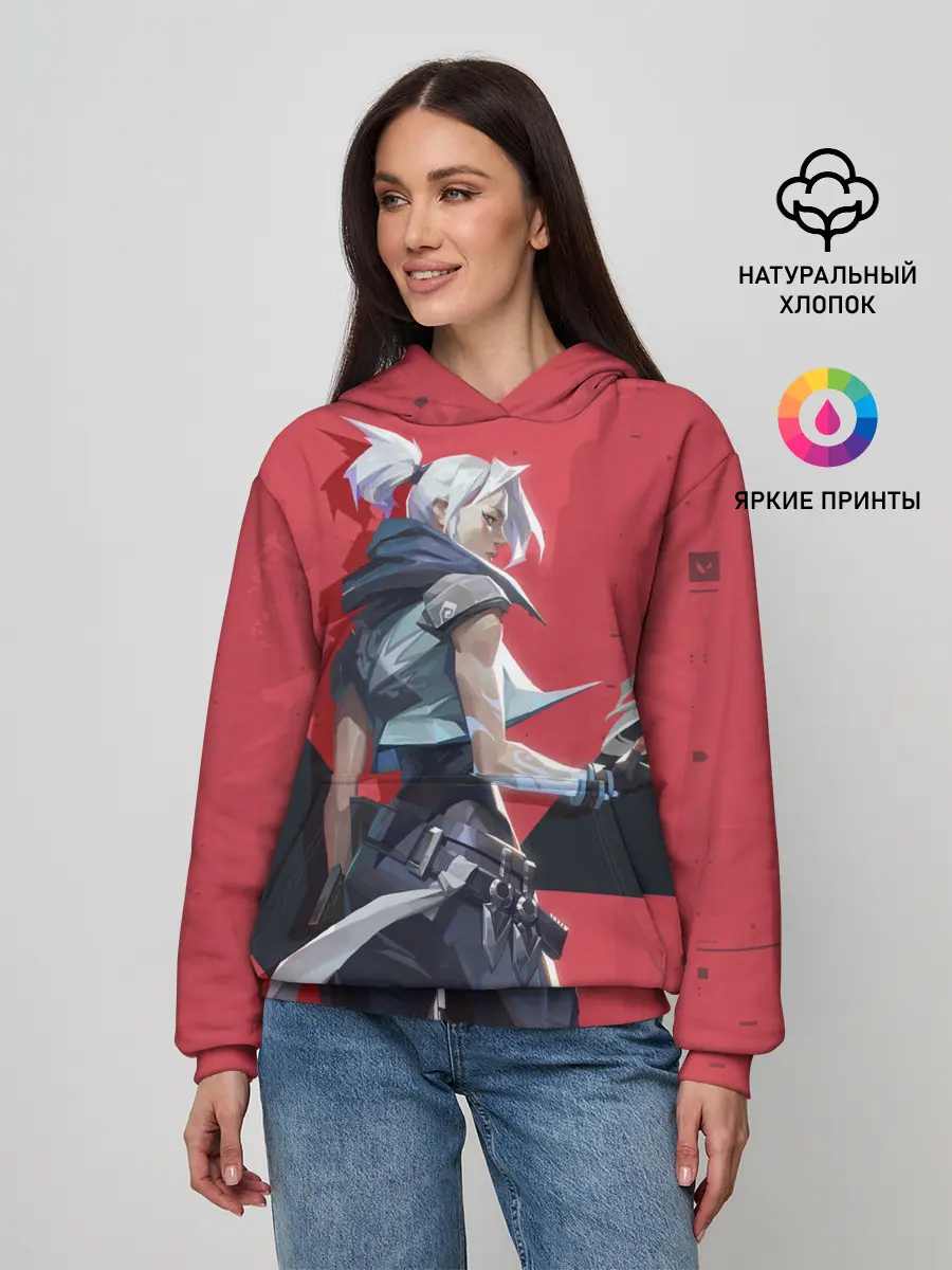 Женское худи / Valorant - Riot