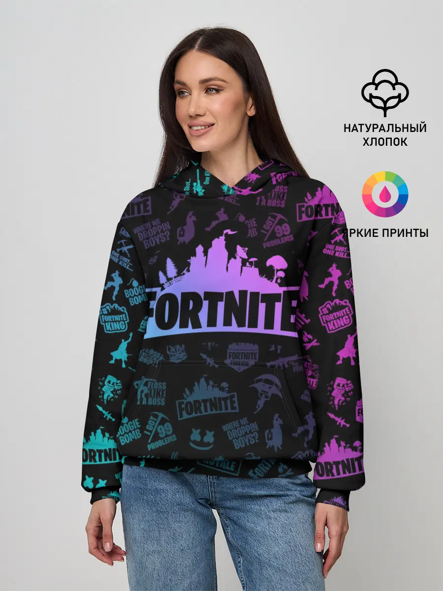 Женское худи / FORTNITE