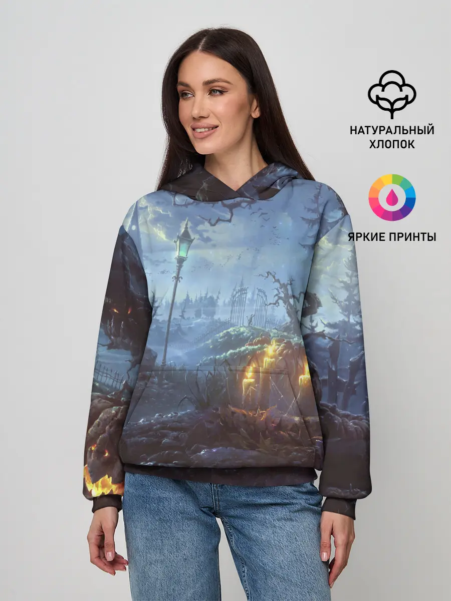 Женское худи / Halloween