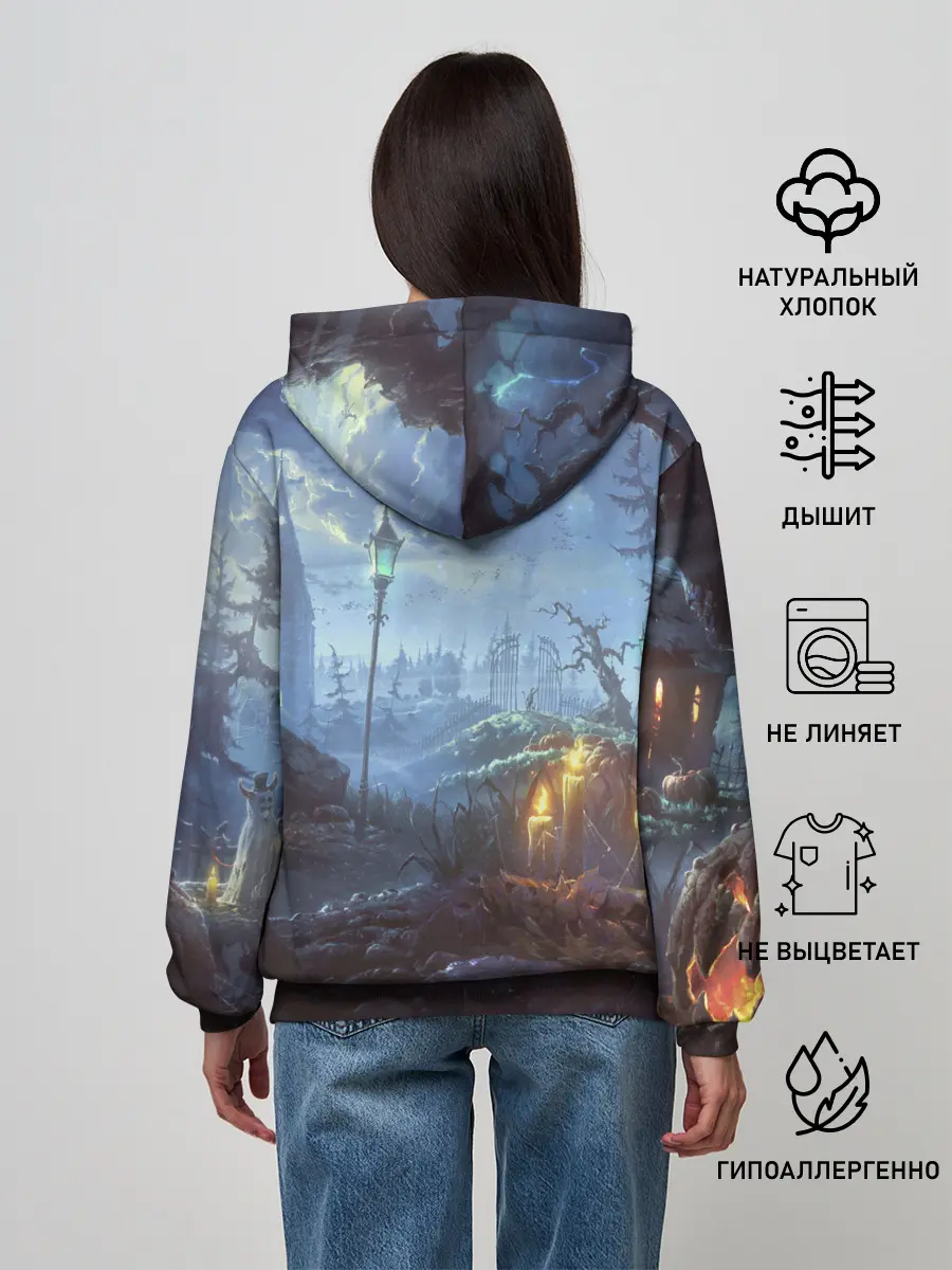 Женское худи / Halloween