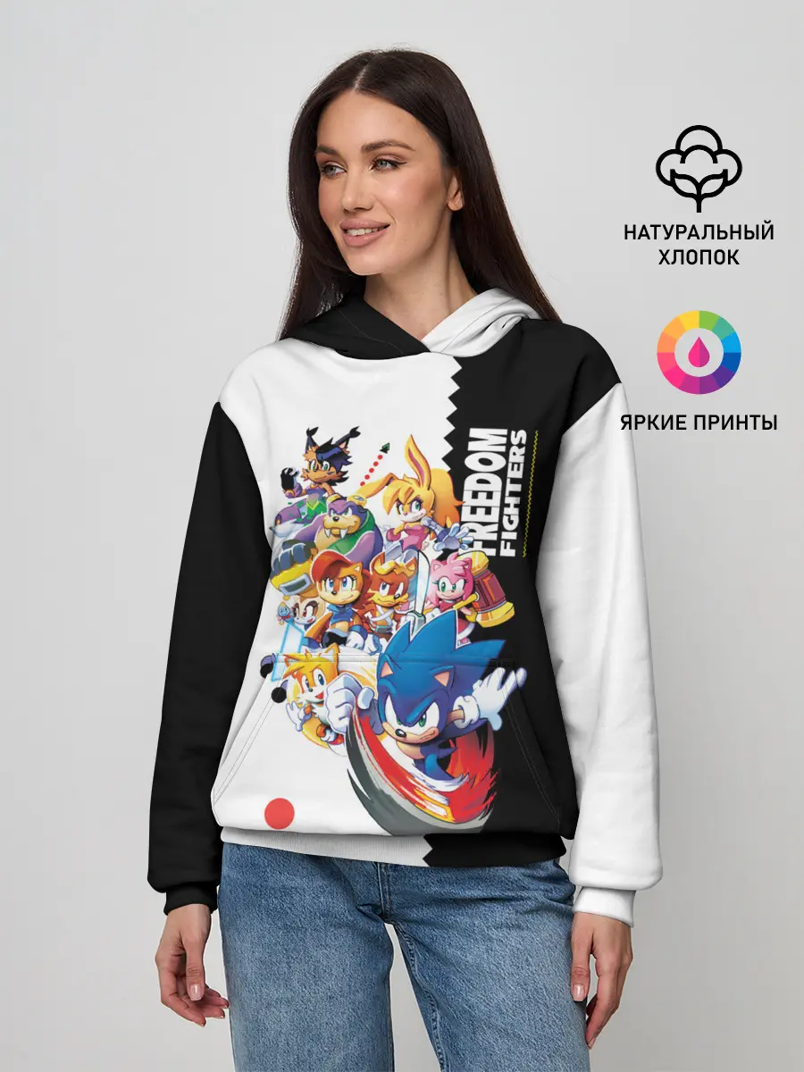 Женское худи / СОНИК