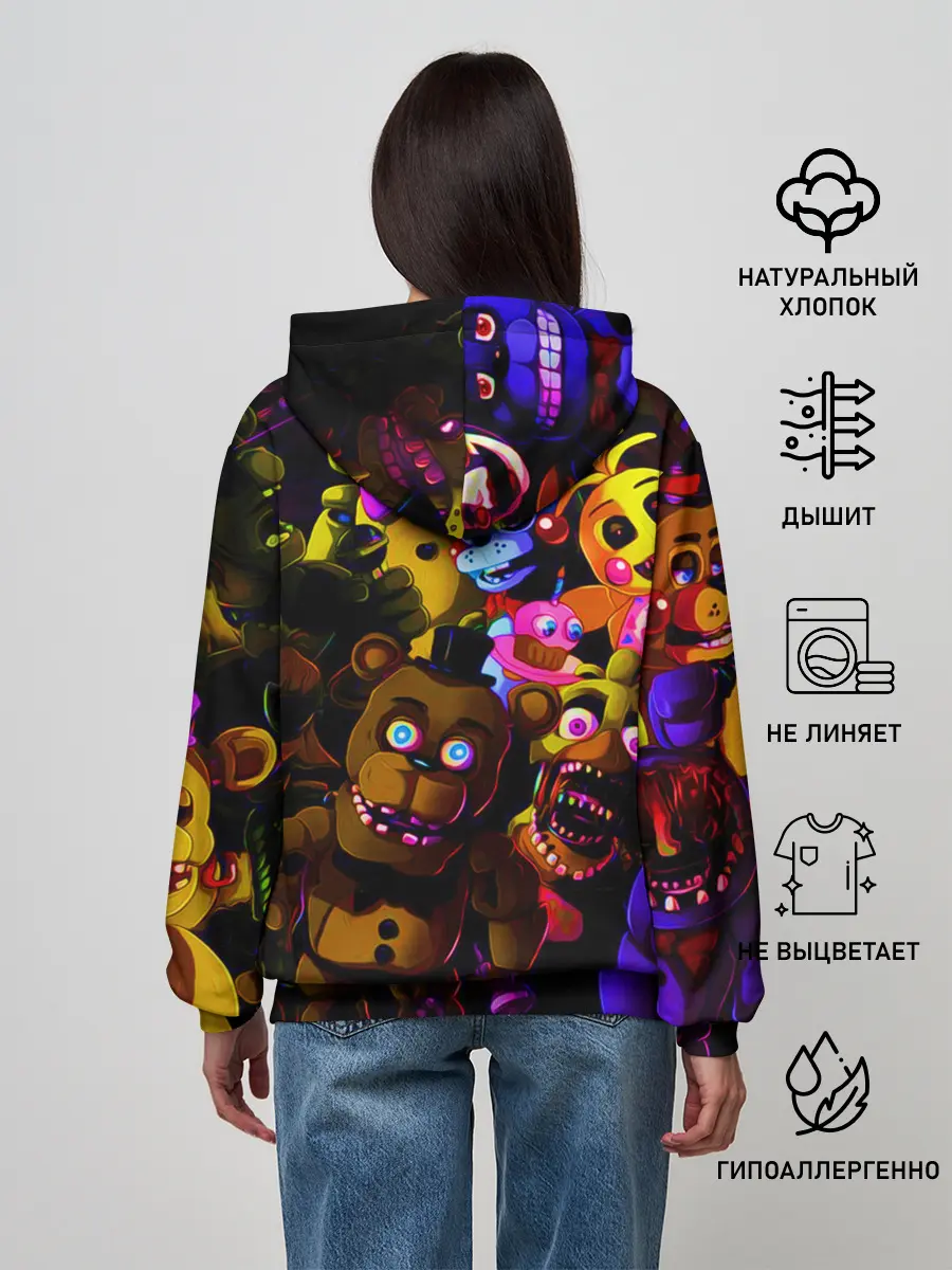 Женское худи / Five Nights At Freddys