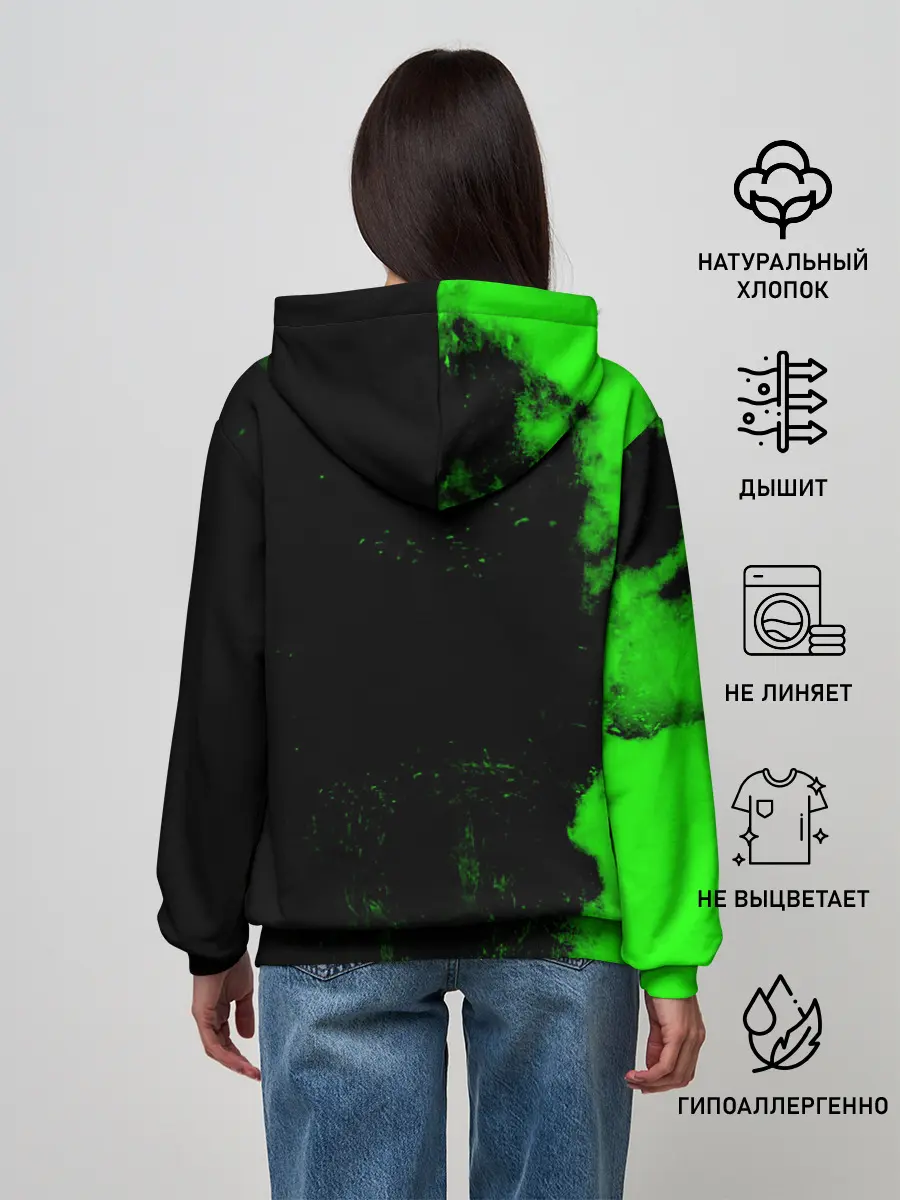 Женское худи / Im on the highway to hell AC/DC