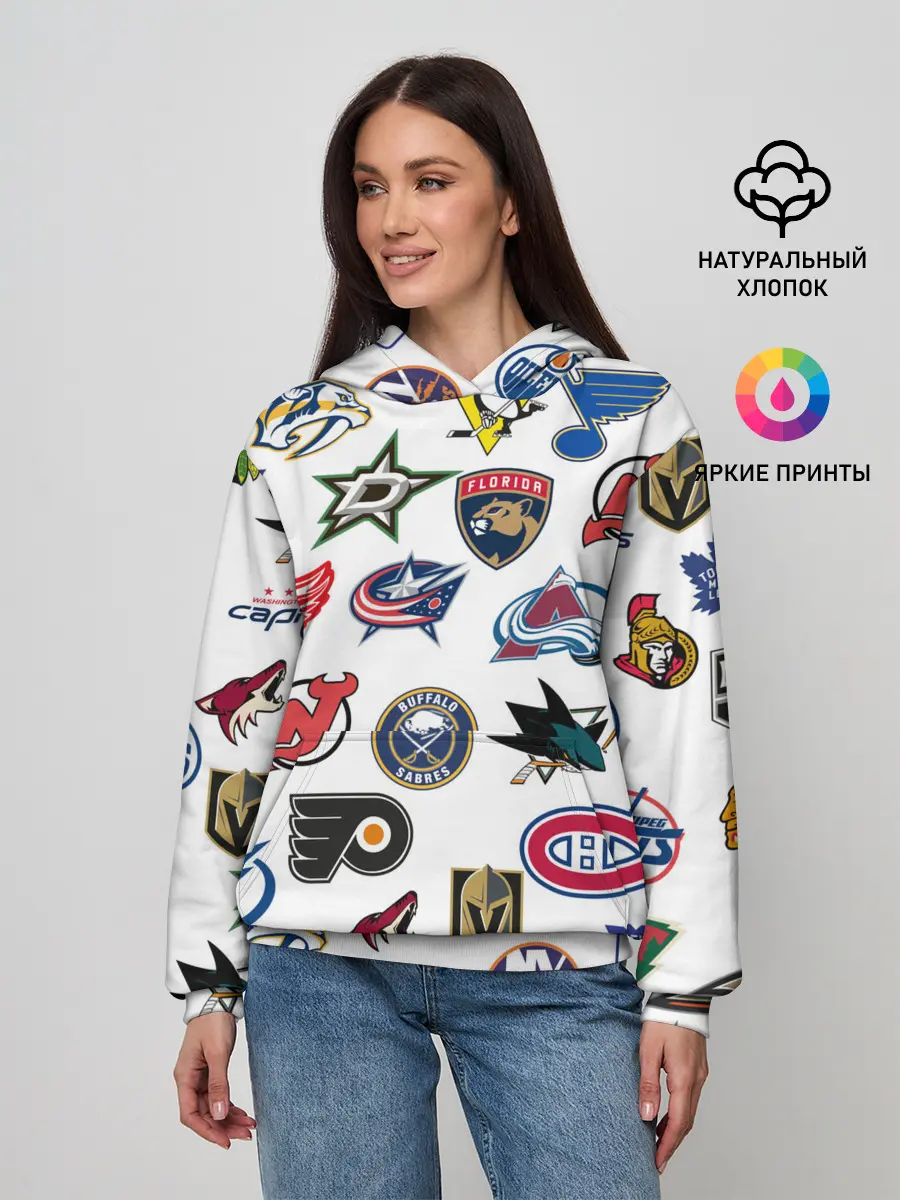 Женское худи / NHL PATTERN