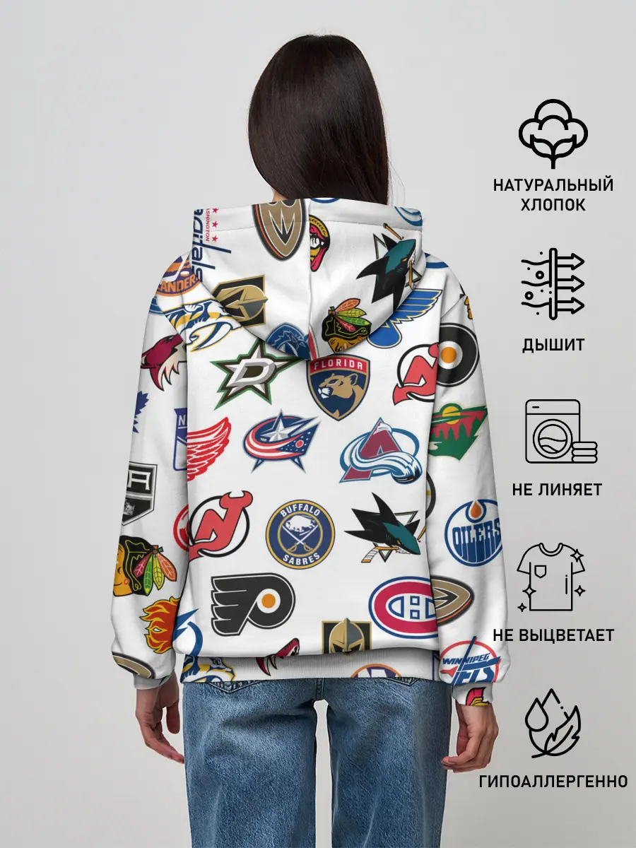Женское худи / NHL PATTERN
