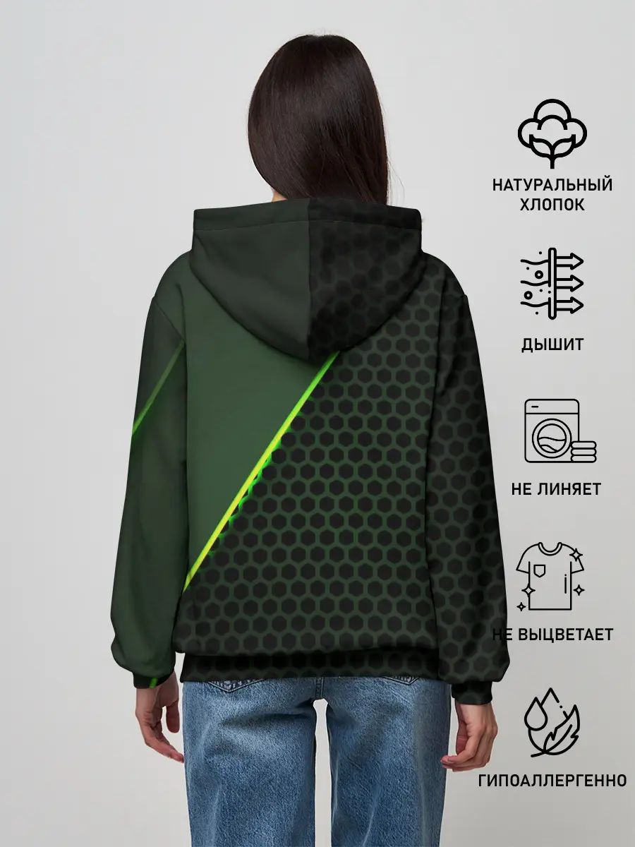 Женское худи / Land Rover | Ленд Ровер