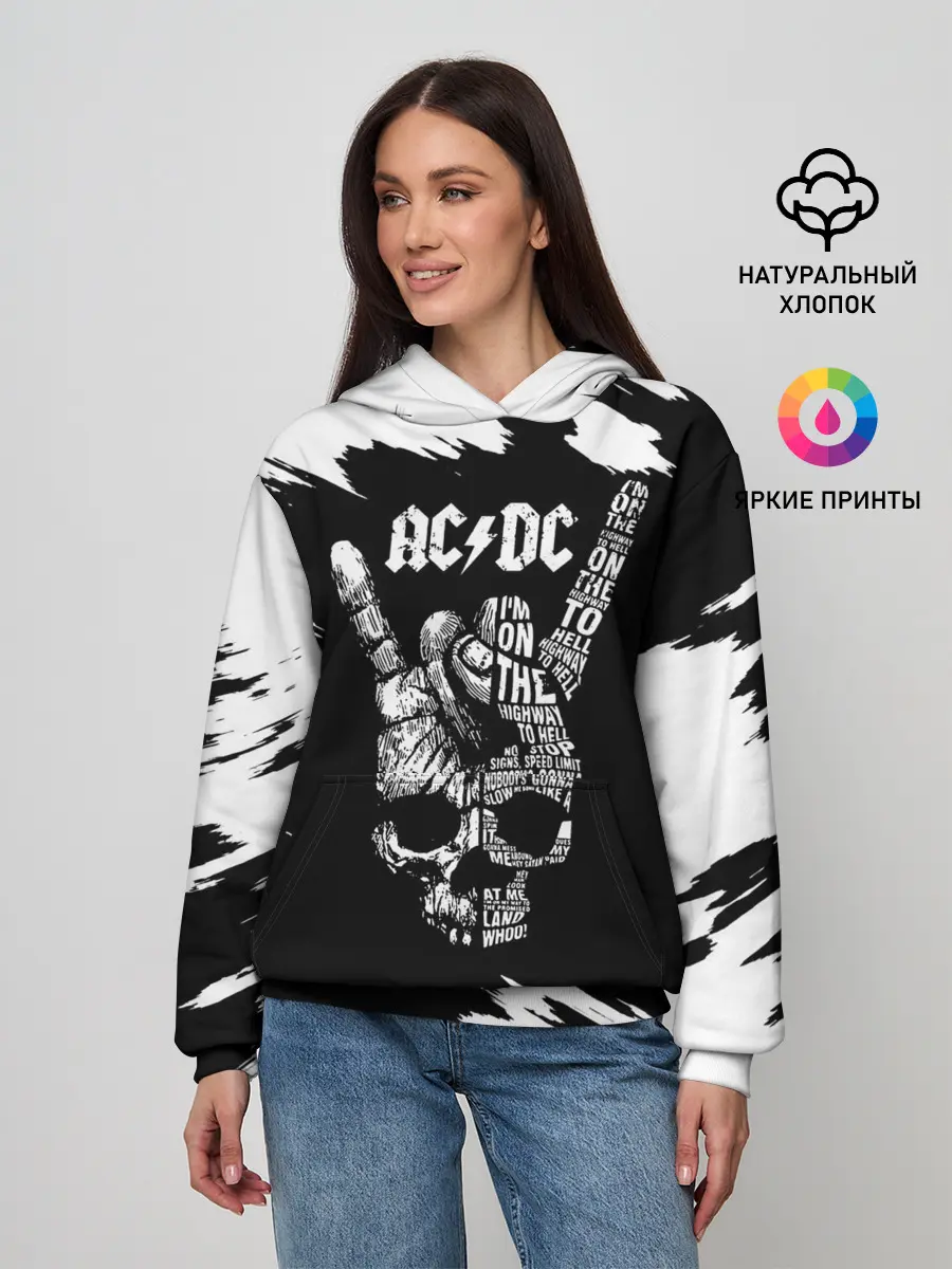 Женское худи / AC/DC