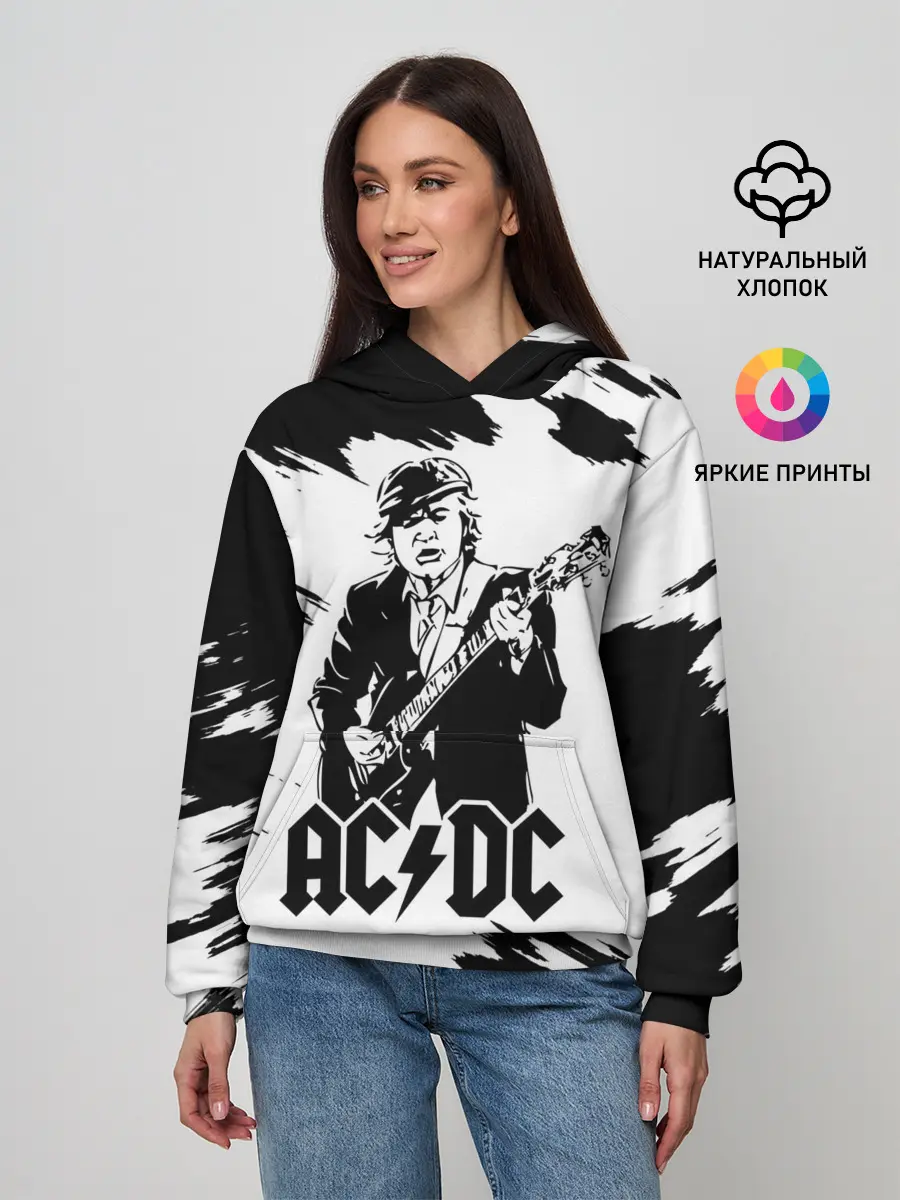 Женское худи / AC/DC