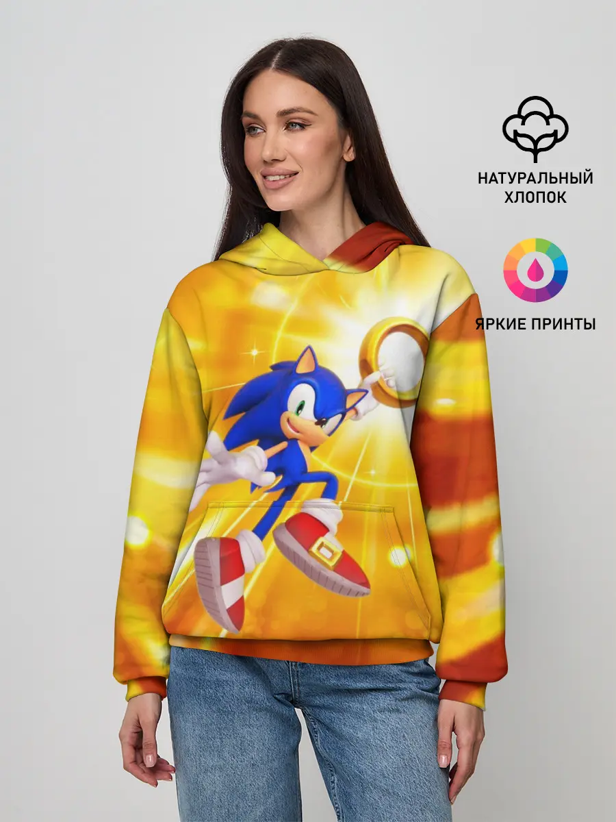 Женское худи / Sonic