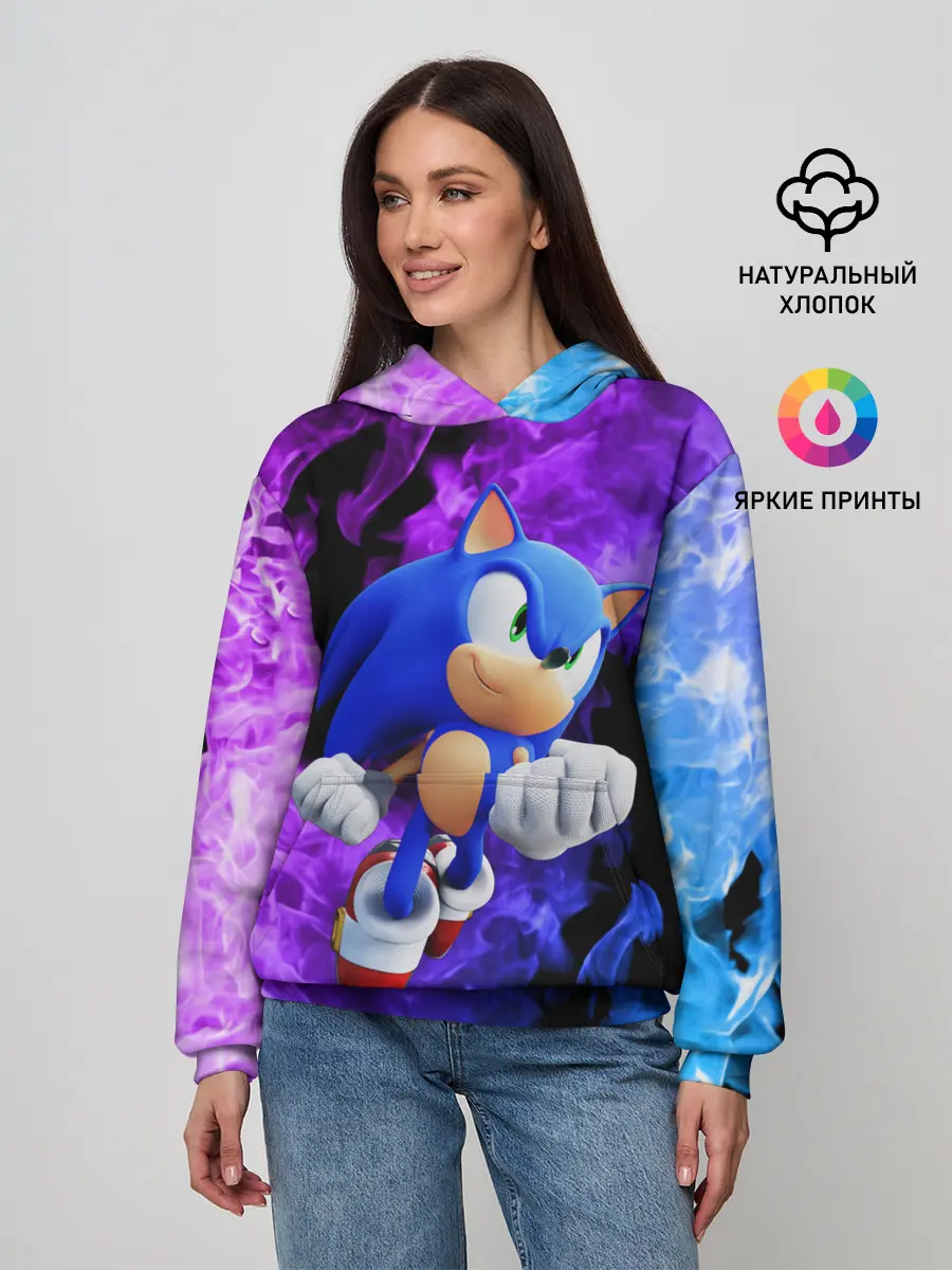 Женское худи / SONIC
