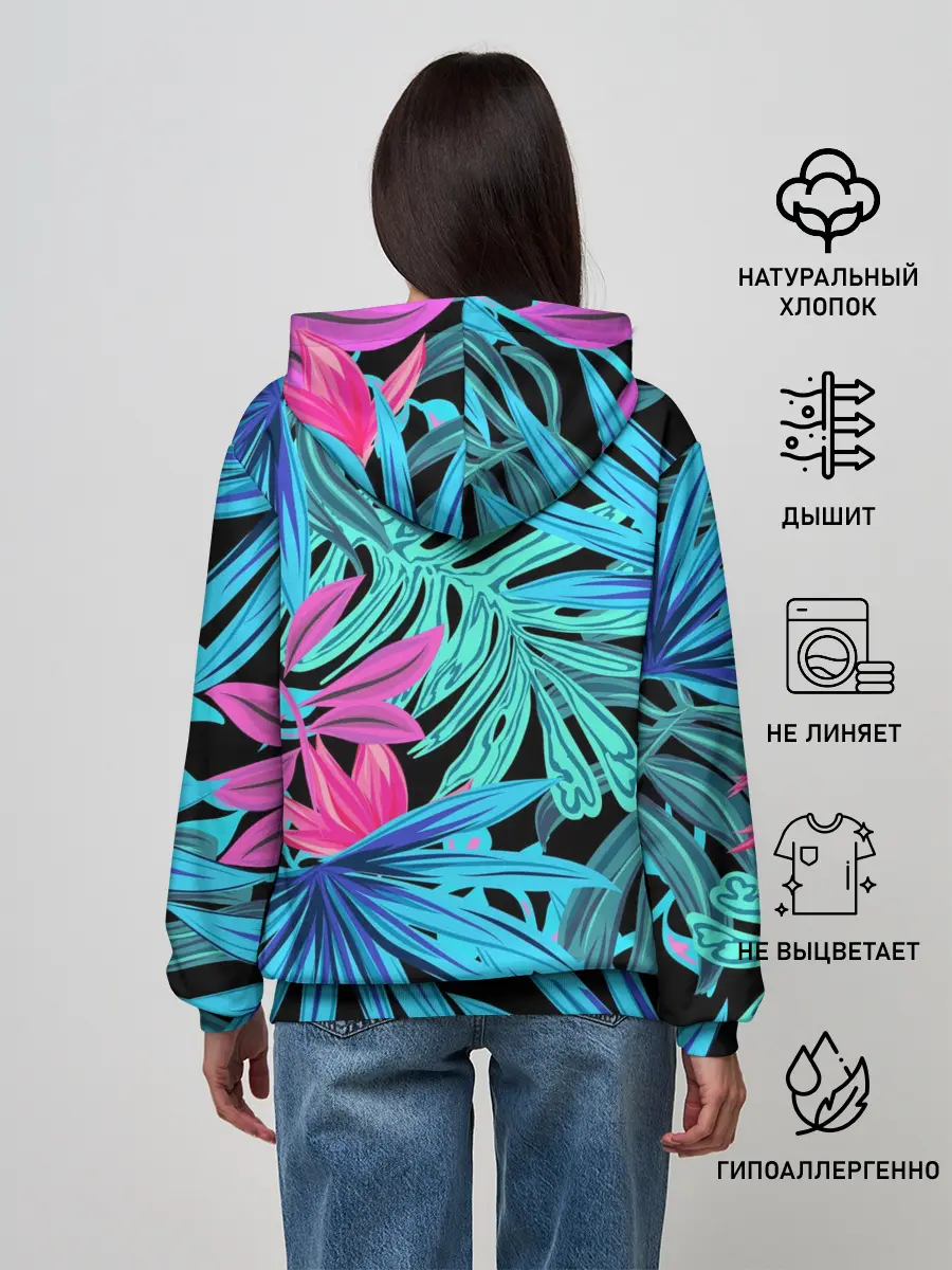 Женское худи / Тропикана
