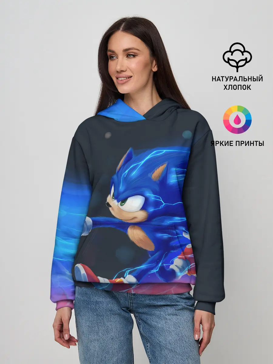 Женское худи / SONIC