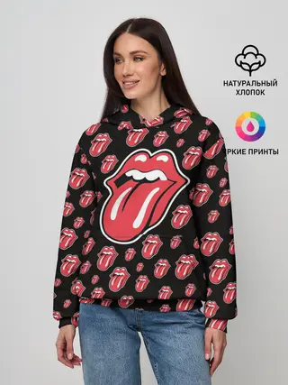 Женское худи / rolling stones