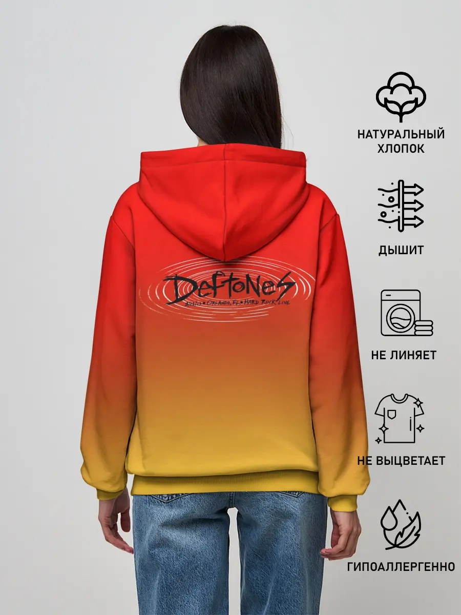 Женское худи / Deftones Poster