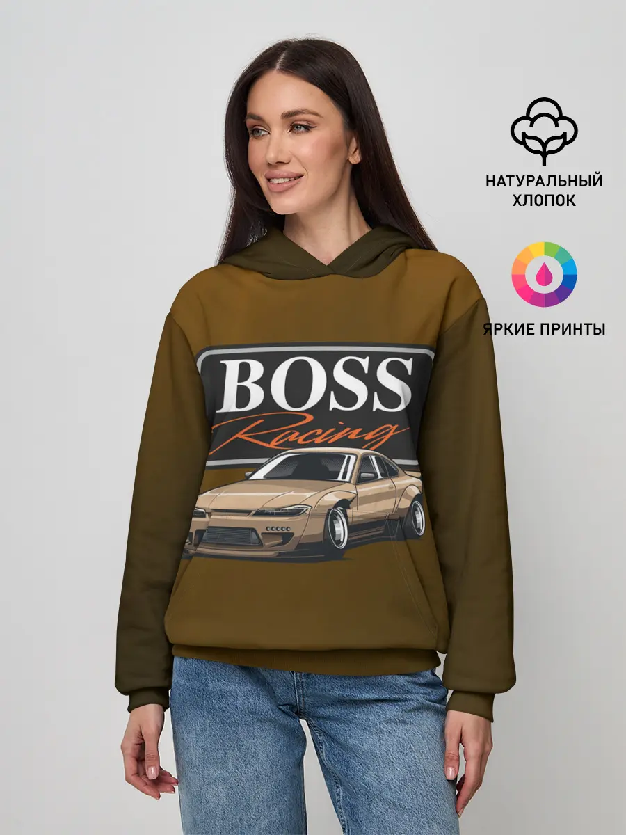 Женское худи / Boss Racing | BOSS JDM