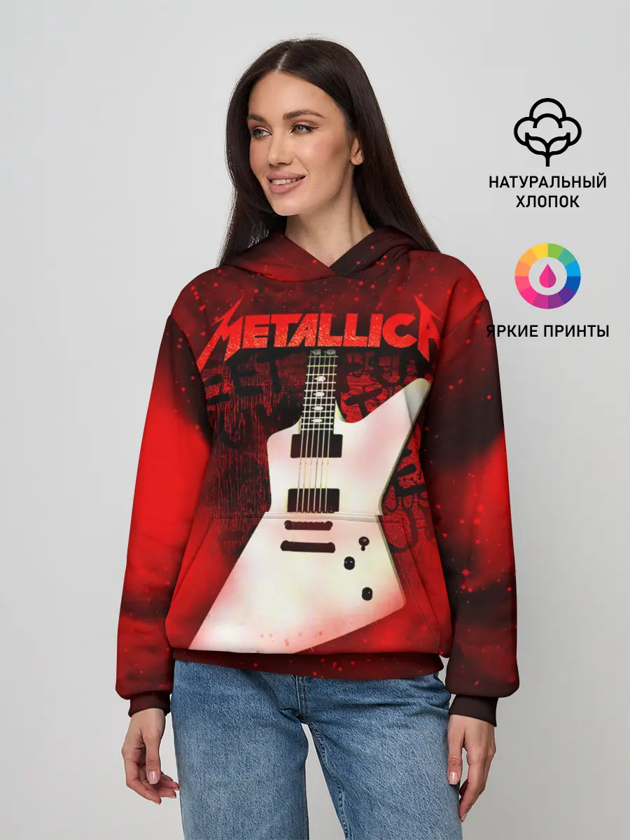 Женское худи / Metallica