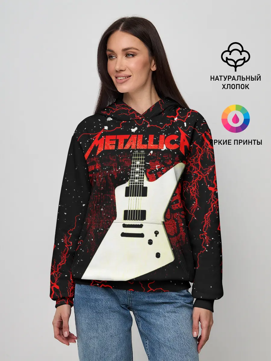 Женское худи / Metallica