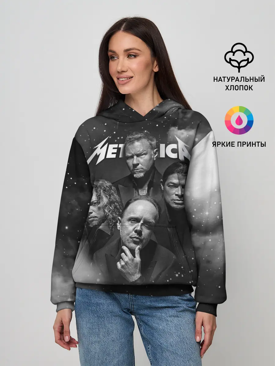 Женское худи / Metallica