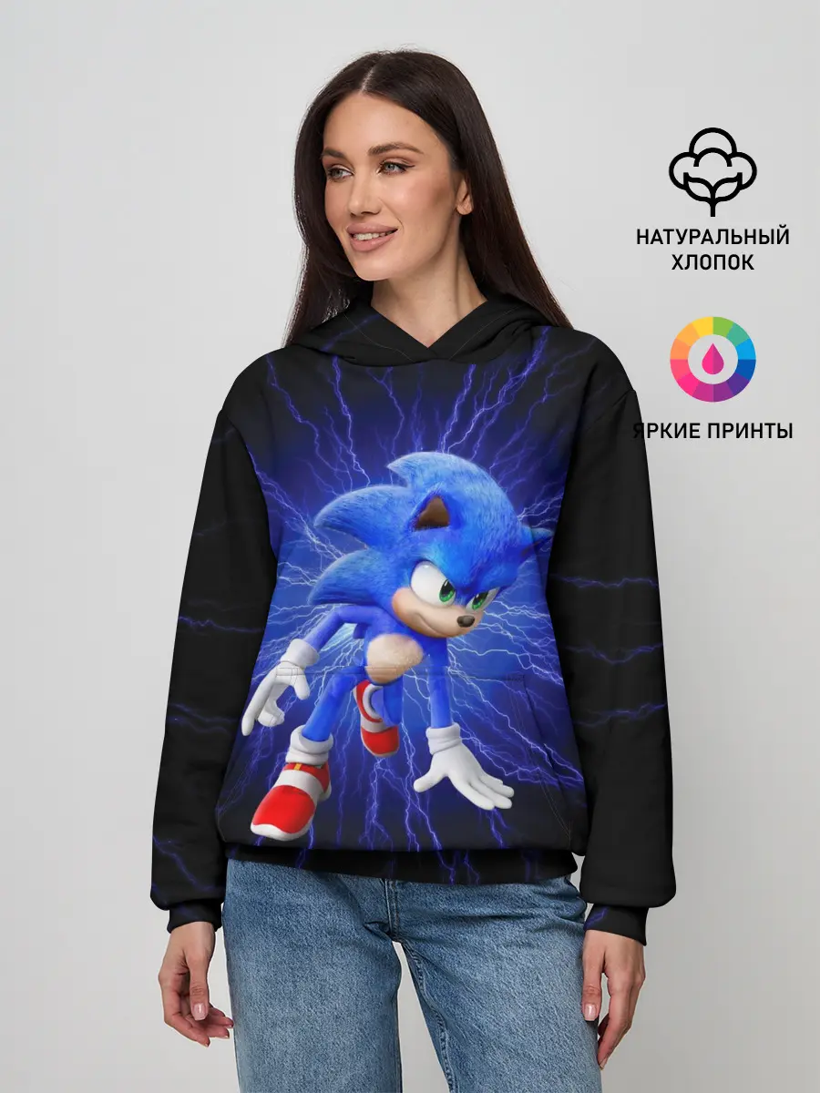 Женское худи / SONIC