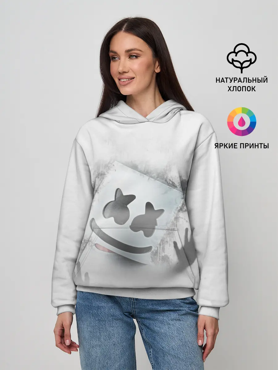 Женское худи / Marshmello