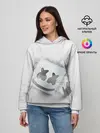 Женское худи / Marshmello
