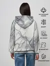 Женское худи / Мрамор