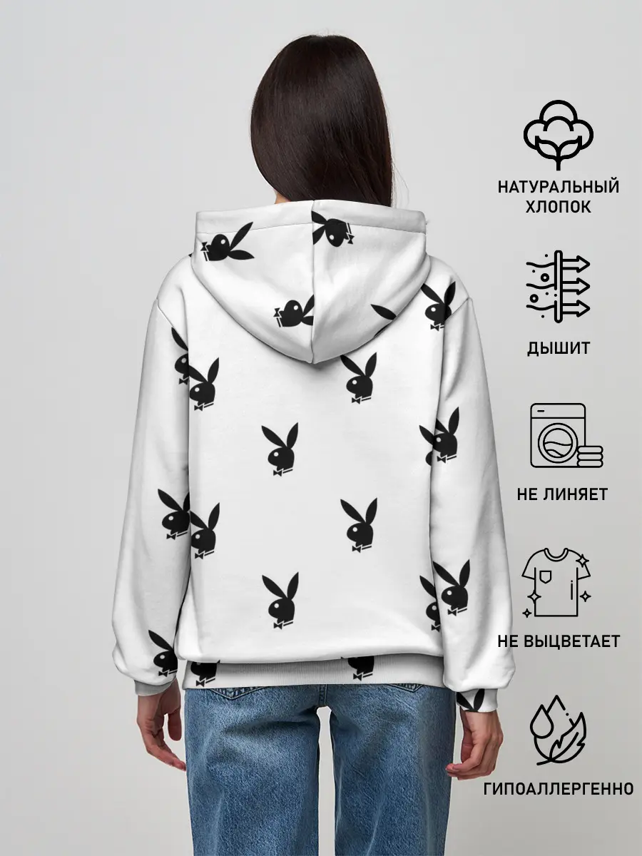 Женское худи / PLAYBOY | ПЛЕЙБОЙ