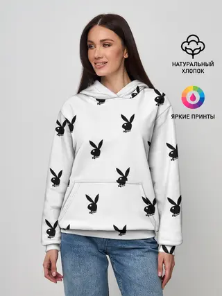 Женское худи / PLAYBOY | ПЛЕЙБОЙ