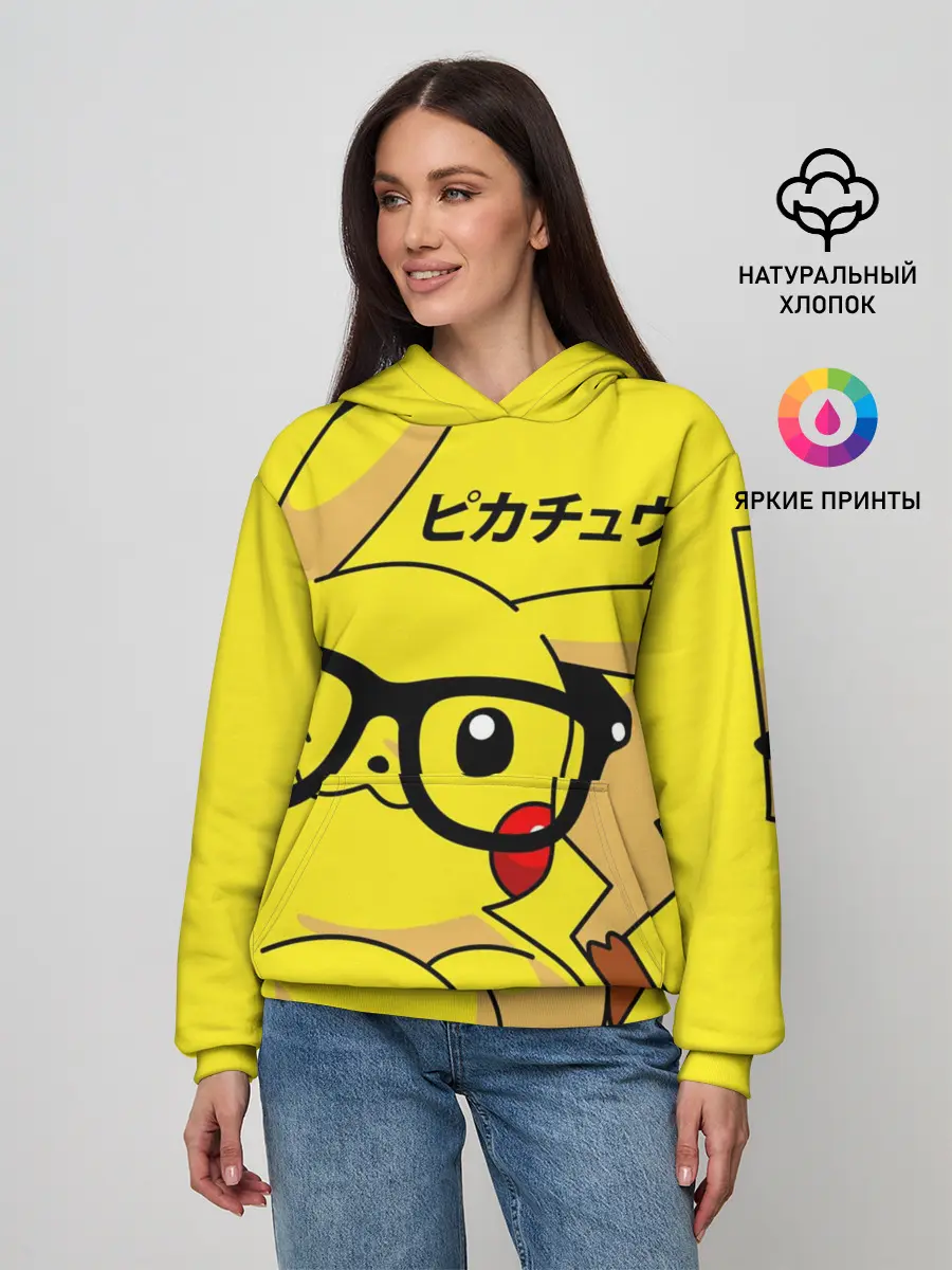 Женское худи / ПИКАЧУ