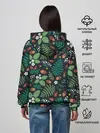 Женское худи / Forest leaves invert