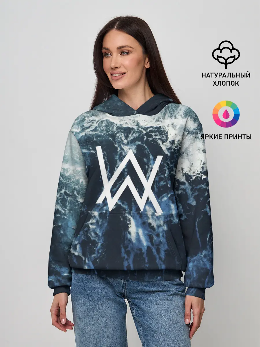 Женское худи / Alan Walker