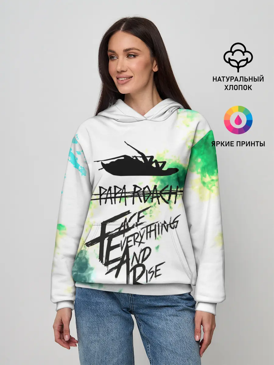 Женское худи / Papa Roach