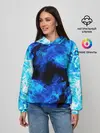 Женское худи / СИНИЙ ОГОНЬ | BLUE FIRE