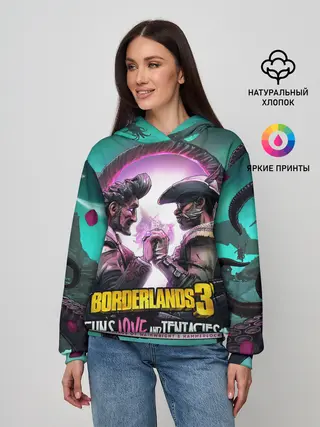 Женское худи / borderlands 3