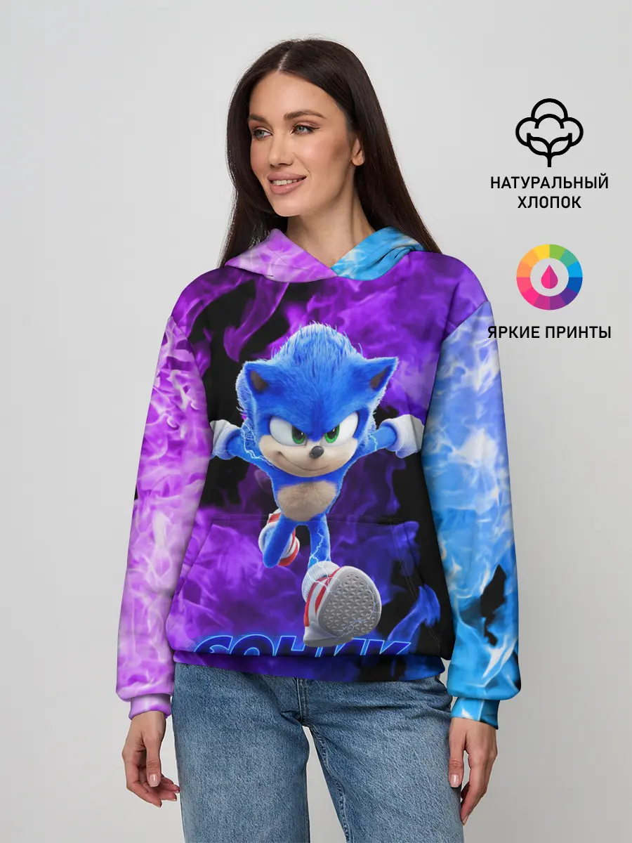 Женское худи / SONIC